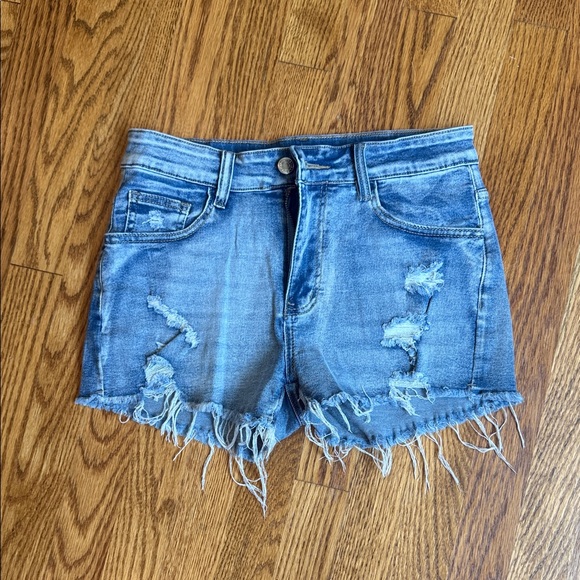 SHEIN Pants - Denim distressed shorts